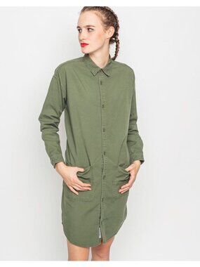 Rare Archival Limited Release Gorpcore Carhartt WIP Shirt Dress Jacket Medium